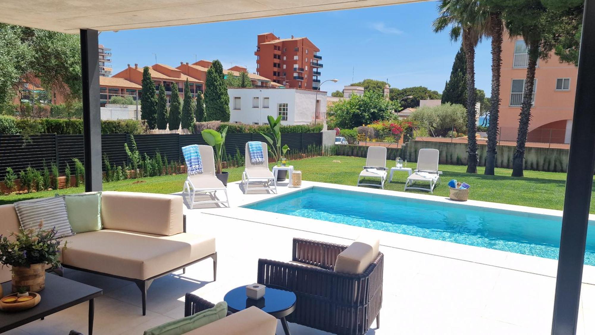 Exclusiva Villa, Lujo Y Descanso Benicàssim Eksteriør bilde